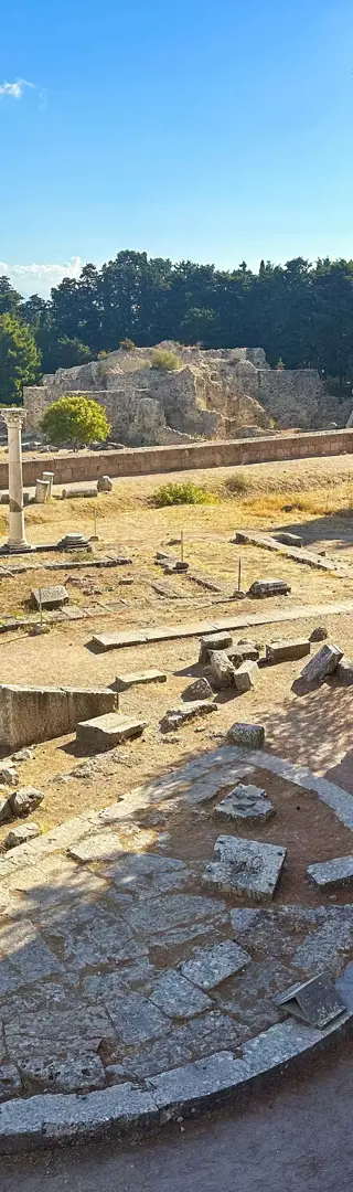 Hippokrates und die archäologische Stätte Asklepieion